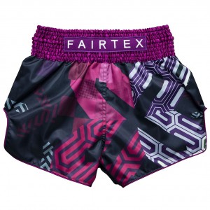 Шорты для тайского бокса Fairtex (X Future Lab Purple)